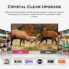 Atomdream Ah5011 Rv Roof Mount Tv Antenna Signal Amplifier 4k 1080p 10m Cable