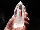 Larger  Super Translucent Lemurian Quartz Crystal From Brazil 303gr