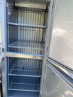 Beverage Air Reach In Refrigerator With 2 Half Doors And 3 Adjustable Shelves 