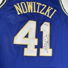 Dirk Nowitzki Signed Authentic Mitchell Ness Jersey Dallas Mavericks Beckett Coa