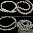 Natural White Freshwater Pearl Round Beads 5mm 6mm 7mm 8mm 9mm 10mm 11mm 16 