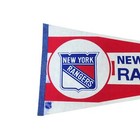 Vintage Nhl Hockey New York Rangers Pennant Wall Flag 30 In Full Size