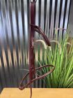 Henri Di Rivel Hdr  Fancy Havana Raised English Horse Bridle Headstall