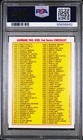 1985 Garbage Pail Kids Series 2 Os2 Rappin Ron 46a Glossy Psa 8 Fran Checklist