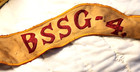 Ww2 Usmc Marine Corps Vintage Streamer Bssg-4  2dfssg  Fmflant 69  Long