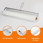 Self-leveling Diy Tool Kit including Stainless Steel Scraper Self-leveling Rake