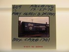 Vintage  Railroad Slide 1970 s Port Huron   Detroit 40-foot Boxcar