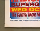 Radiohead Houston  Woodlands Texas October 1st 2003 Official Poster Mega Rare 