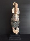 Antique Burmese Wood Carved Nats Figure
