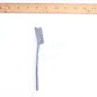 Lawson Products Curved Plastic Handle Scratch Brush Nylon Black 95393