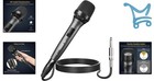 Vocal Microphone Dynamic Handheld Wired Karaoke Mic Cardioid Studio Mic For S   