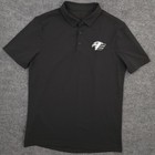 Lululemon Colorado Eagles Evolution Polo Mens Large Black Ahl Hockey Performance