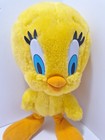 Vtg Tweety Bird Looney Tunes Plush Warner Bros Play By Play 11  1996 Stuffed Toy