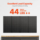 Metal Pegboard Panels 4 Pcs 24  X 12  Wall Organizer For Garage Tool Storage