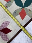 Vintage Quilt Pinwheel 97 X 82 Hand Quilted Great Old Fabric