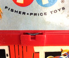 Vintage Fisher Price Mini Toy Farm Barn Lunch Box Kit No Thermos 549 1962 Vtg