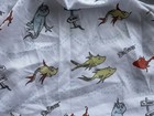Dr Seuss Fitted Crib Sheet One Fish Two Fish Trend Lab Polyester