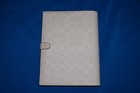 New Coach Notebook In Signature Coach Logo In White cream       