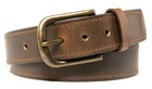 Men   s Top Grain Leather Belts Casual Jeans Solid Belts For Men 1 5inch Width