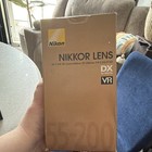New Factory Sealed Nikon Af-s Dx Vr Zoom-nikkor 55-200mm F 4-5 6g If-ed Lens