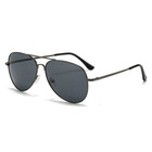 Polarized Men s Classic Aviator Sunglasses Metal Frame Double Bridge Pilot Style