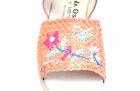 De Osu -spain -girls Tan Leather Woven Flower Dress Sandals -european 29 Sz 11