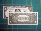 Reproduction  1 1969 Frn Zero Serial Number Us Paper Money Currency Copy