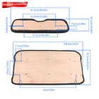 For Ezgo Medalist Txt 1994 1995-12 13 Golf Cart Front Seat Bottom   Back Cushion
