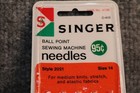 Vintage Singer Ball Point Sewing Machine Needles Style 2021 Size 11  5pk New