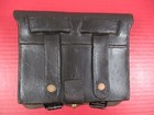 Civil War Union 1855 Rifleman s Leather Cartridge Box W tin Inserts - Original 1