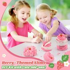 Strawberry Butter Slime  7 Oz  Scented Slime Kit Toys Cute Preppy Stuff Pink