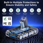 21 6v 9500mah Battery For Dyson V6 Dc58 Dc59 Sv03 Sv04 Sv05 Sv06 Dc61 Animal Us