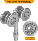 Sliding Barn Door Rollers  Silent Trolley Wheels For Hanging Track
