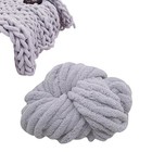 Super Soft Chunky Wool Gaint Yarn Diy Bulky Arm Knitting Roving Crocheting Mat
