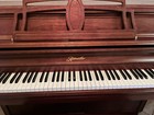 Ritm  ller 88-key Upright Piano Instrument  Mahogany Finish  Brown Upright Type