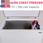 10 3 Cu  Ft  Chest Freezer Garage Ready Efrf1005 White
