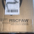 Rockville Rscfaw White Scrim For Dj Facade - Includes 4 Scrims 27 5    W X 47 2    H
