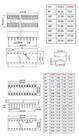 Dip dil Ic Sockets Chip Socket Round flat Pin Dil 6-8-14-16-18-20-24-28-32-40pin