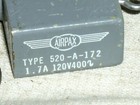 Airpax 520a172 Military Spec Aircraft Ac Circuit Breaker Toggle 1 7a 400hz Usa