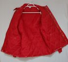 Vtg Swingster Budweiser Quilted Puffer Patch Jacket Men s Sz Large 