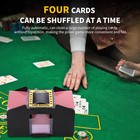 Automatic Card Shuffler Machine - Electronic Casino Poker Card Shuffling  Bat   