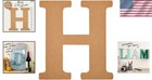 8  Unfinished Wooden Letter For Diy Crafts - Perfect For Personalization