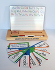 Lakeshore Learn To Print Center Language Arts Alphabet White Board Ages 4 