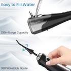 Electric Water Dental Flosser Oral Irrigator Teeth Whitening Cleaner 230ml Tank