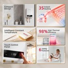 11kw 240v Electric Tankless Water Heater Instant Hot On-demand For Whole House