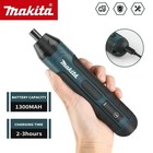 Makita Cordless Electric Screwdriver 1300mah Rechargeable Adjustment Power Drill