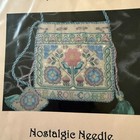Vintage Nostalgic Needle Sampler Sweet Bag Embroidery Pattern Plus Thread