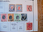 Lot Of Eleven 1892 1894 1897 Brazil Reis Stamps Ungraded