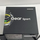 Samsung Gear Sport Black Case Silicone Band Classic Buckle Sm-r600nzkaxar