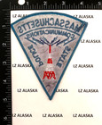 Massachusetts State Police Communications Sleeve Insignia Patch  pd8 